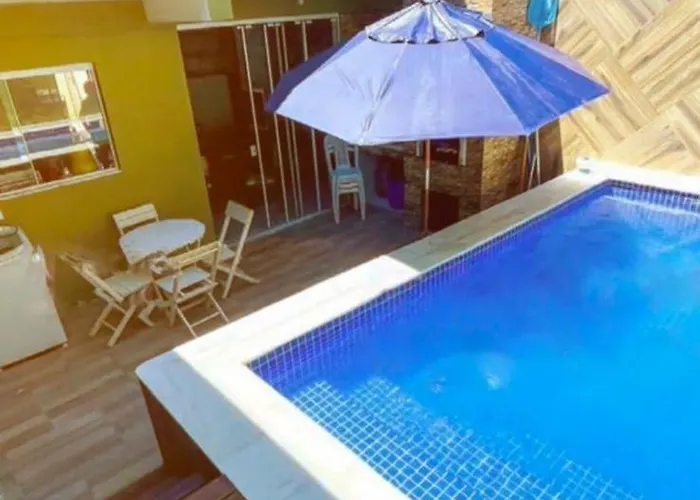 Casa Proxima A Praia Com Piscina!